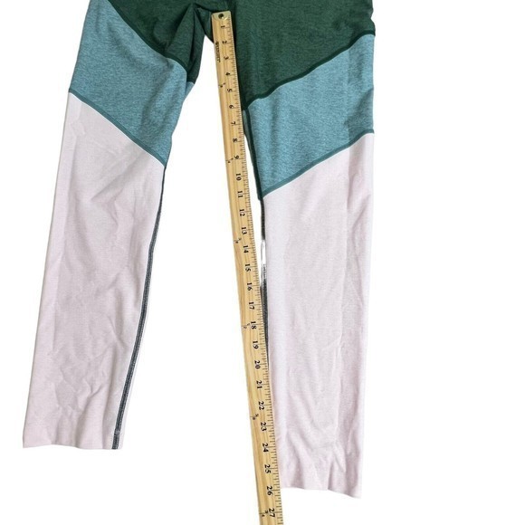 Outdoor Voices Womens Athletic‎ Springs Tricolor Full Length Leggings Large NWT - Picture 7 of 9